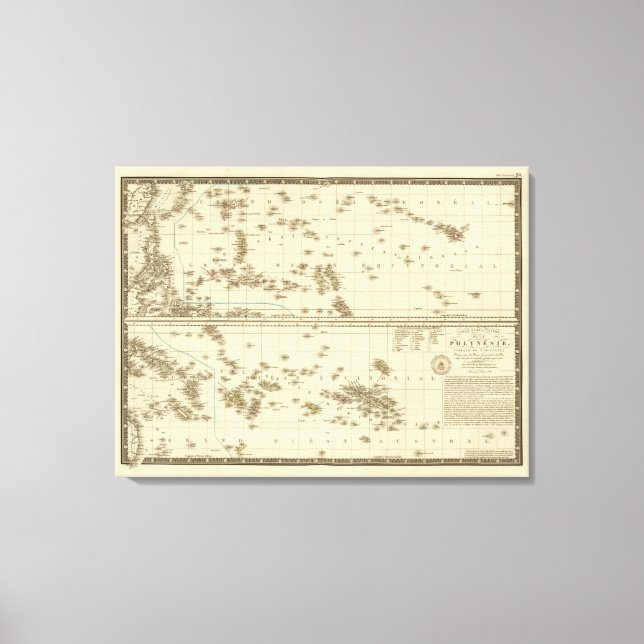 Impressão Em Tela Polinésia 2 (Frente)