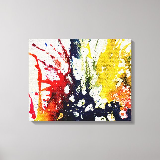 Impressão Em Tela Polocromático nº 13B por Michael Moffa (Frente)