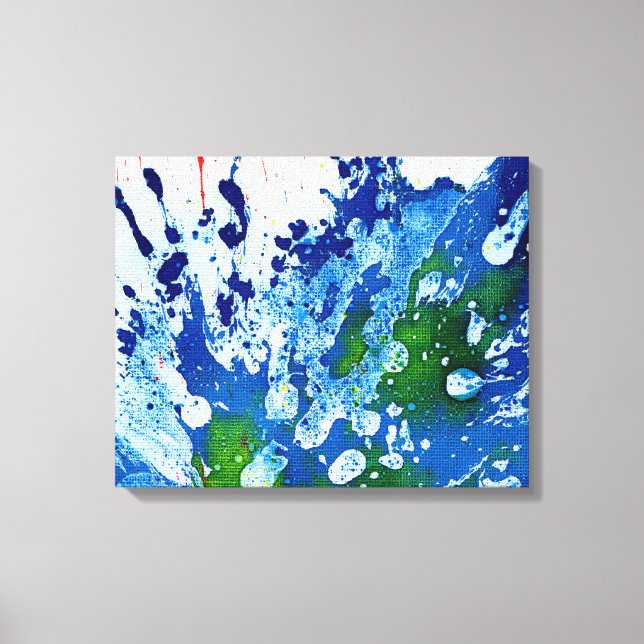 Impressão Em Tela Polocromático nº 14B por Michael Moffa (Frente)