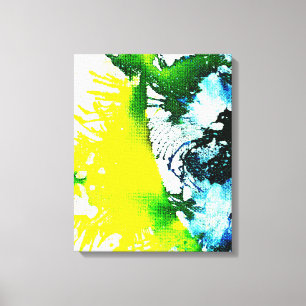 Impressão Em Tela Polocromoptico #2A por Michael Moffa