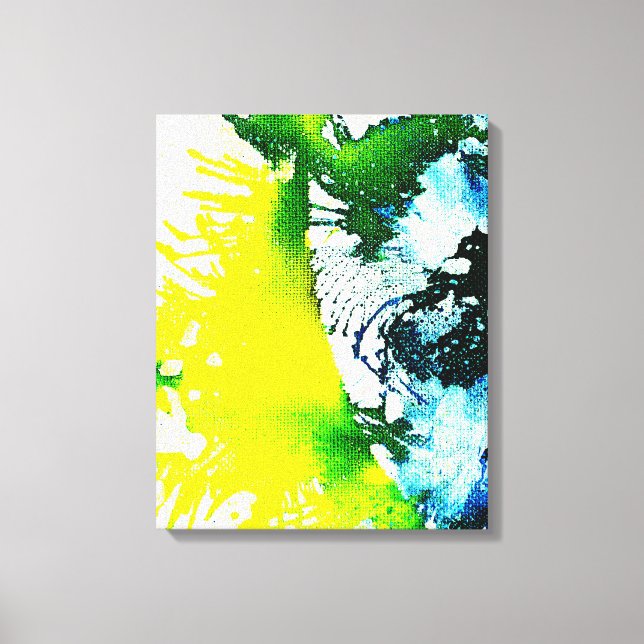 Impressão Em Tela Polocromoptico #2A por Michael Moffa (Frente)