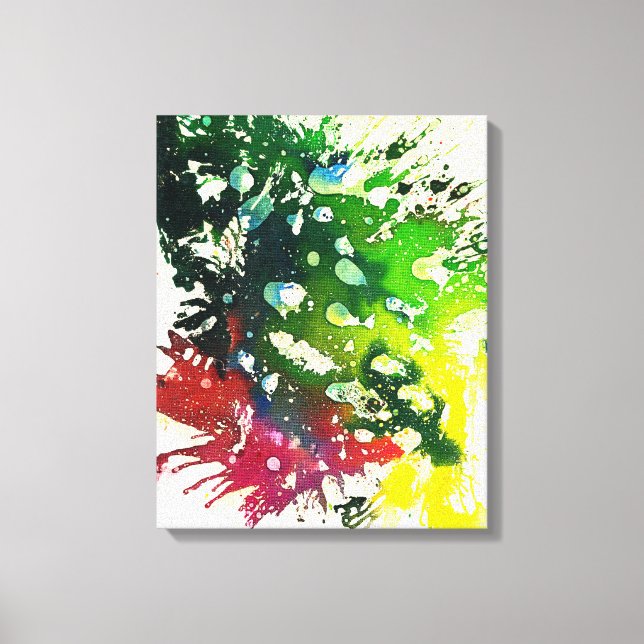 Impressão Em Tela Polocromoptico nº 4 por Michael Moffa (Frente)