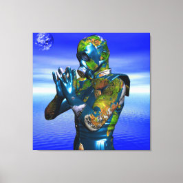 Impressão Em Tela Poluição mundial