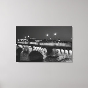 Impressão Em Tela Pont Neuf Paris
