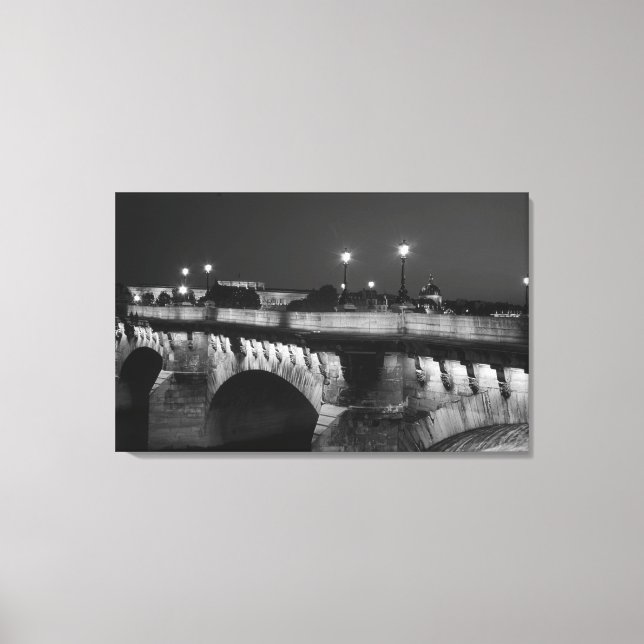 Impressão Em Tela Pont Neuf Paris (Frente)