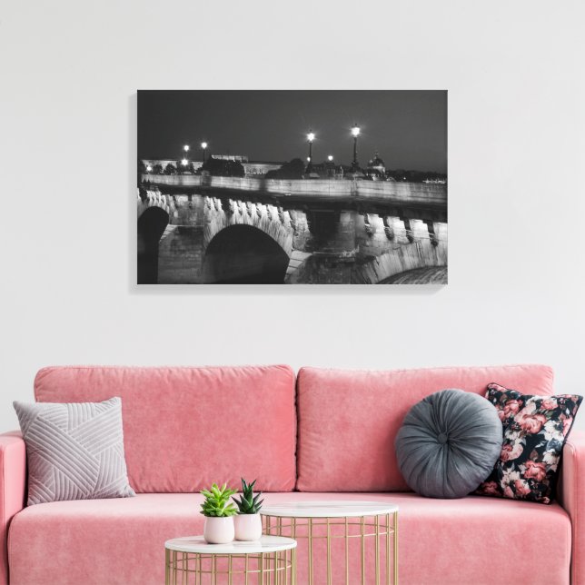 Impressão em tela Pont Neuf Paris (Insitu(Sala de estar))