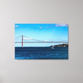 Impressão Em Tela Ponte 25 de abril