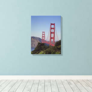 Impressão Em Tela Ponte da Porta do ouro com Vista para Norte