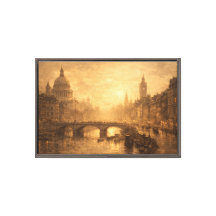 Ponte de Cidade Europeia Vintage