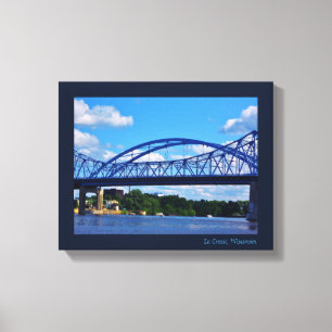 Impressão Em Tela Ponte do Rio Mississippi