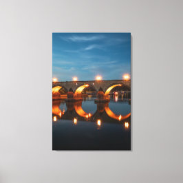 Impressão Em Tela Ponte em Koblenz Alemanha