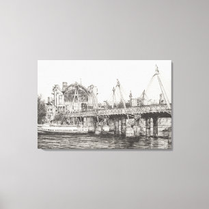 Impressão Em Tela Ponte Londres 30/10/2006 de Hungerford