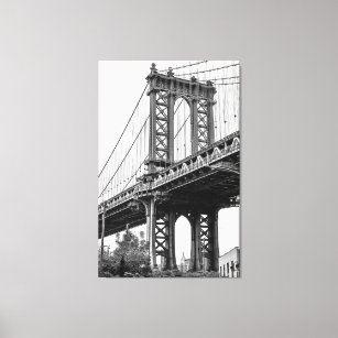 Impressão Em Tela Ponte Manhattan