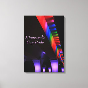 Impressão Em Tela Ponte Minneapolis de 35 W - Orgulho gay
