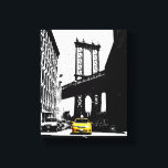 Impressão Em Tela Ponte Nyc Nova Iorque Yellow Taxi Brooklyn<br><div class="desc">Nyc Nova Iorque Yellow Taxi Brooklyn Bridge Pop Canvas Art Art Impressão.</div>