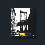 Impressão Em Tela Ponte Nyc Nova Iorque Yellow Taxi Brooklyn<br><div class="desc">Nyc Nova Iorque Yellow Taxi Brooklyn Bridge Pop Canvas Art Art Impressão.</div>