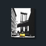 Impressão Em Tela Ponte Yellow Taxi Brooklyn Nyc Nova Iorque Art<br><div class="desc">Pascal Amarela Brooklyn Bridge Nyc Nova Iorque Pop Art Canvas Art Impressão.</div>
