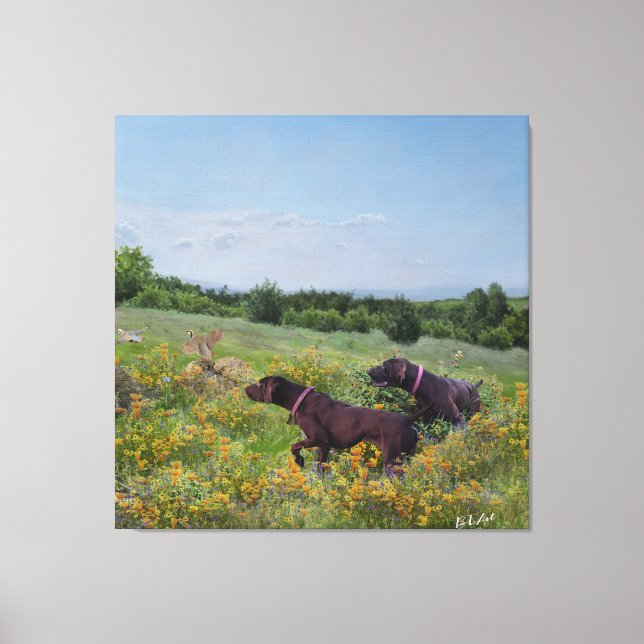 Impressão Em Tela Ponteiros abreviados alemães (Frente)