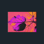 Impressão Em Tela Pop Art Close Leaf Abstrato<br><div class="desc">Pop Art Close Leaf Abstrato</div>
