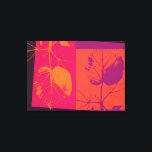 Impressão Em Tela Pop Art Close-up Deixa Abstrato<br><div class="desc">Pop Art Close Leaf Abstrato</div>