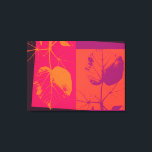 Impressão Em Tela Pop Art Close-up Deixa Abstrato<br><div class="desc">Pop Art Close Leaf Abstrato</div>