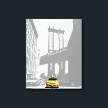 Impressão Em Tela Pop Art Nyc Yellow Taxi Nova Iorque Brooklyn<br><div class="desc">Pop Art Nyc Yellow Taxi Nova Iorque do Brooklyn Bridge Canvas Art Impressão.</div>