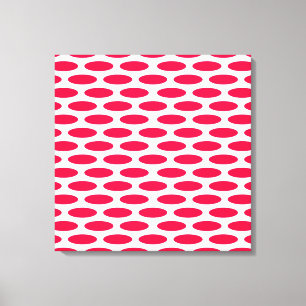 Impressão Em Tela Poppy Modern Oval em Emporiomoffa