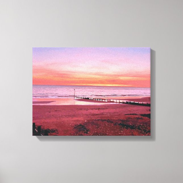 IMPRESSÃO EM TELA PÔR DO SOL (Frente)