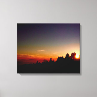 Impressão Em Tela Pôr do Sol em Tela