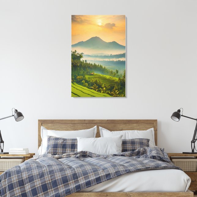 Impressão Em Tela Pôr do sol indonésio  (Insitu(Quarto))