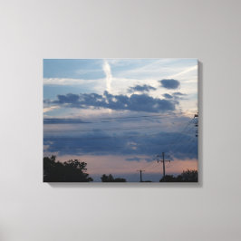 Impressão Em Tela Pôr do sol no meio-oeste