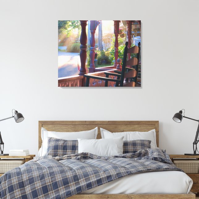 Impressão Em Tela Porca de algodão no sol primitivo - Vinha de Marth (Insitu(Quarto))