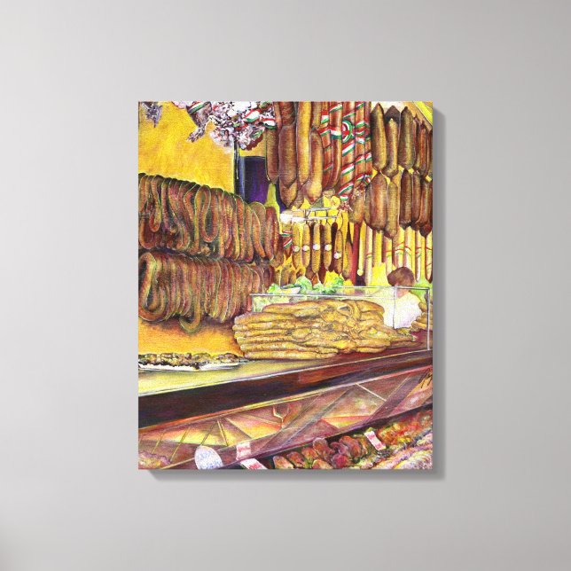 Impressão Em Tela Porco, Budapeste (Frente)