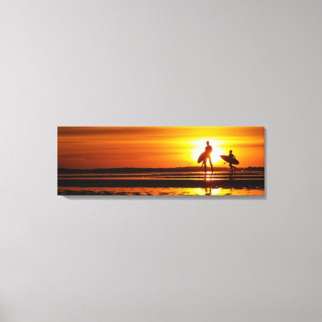 Impressão Em Tela Pôrs do sol sem fim (Frente)