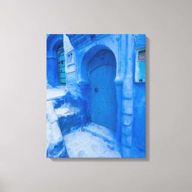 Impressão Em Tela Porta da Cidade Azul (Frente)