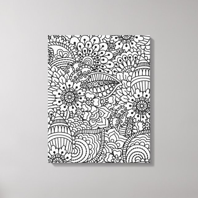 Impressão Em Tela Porta da Flor 6 (Frente)