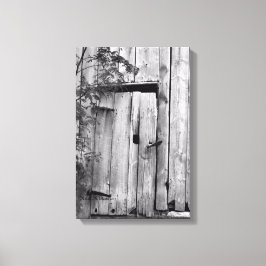 Impressão em Tela Porta de Celeiro com Árvore