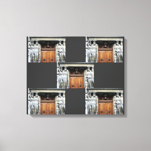 Impressão Em Tela Porta de Viena