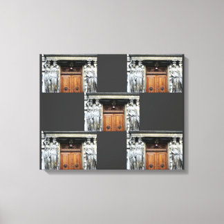 Impressão Em Tela Porta de Viena