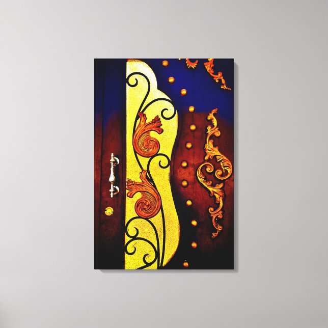 Impressão Em Tela Porta decorativa (Frente)