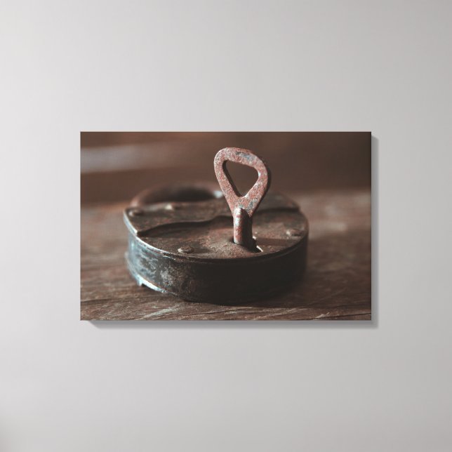 Impressão Em Tela Porta enferrujada (Frente)