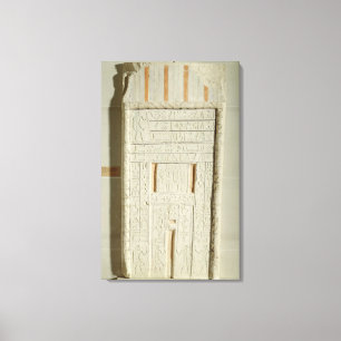 Impressão Em Tela Porta falsa de Sheshi, c.2300-2200 BC (limão pinta