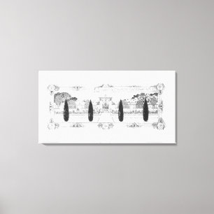 Impressão Em Tela Portas e cercas para o jardim e o parque, 'da AR