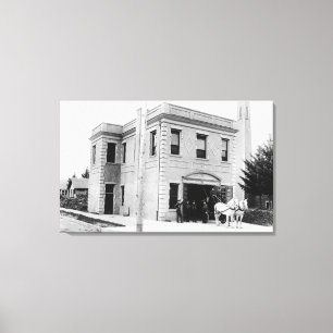 Impressão Em Tela Portland, OU carro do cavalo do quartel dos