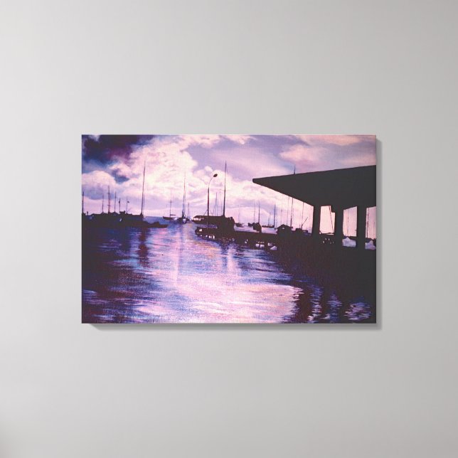 Impressão Em Tela Porto de Forte de França (Frente)