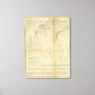 Impressão Em Tela Porto de Hyannis