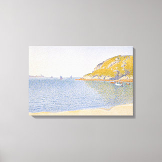 Impressão Em Tela Porto de Saint-Cast por Paul Signac