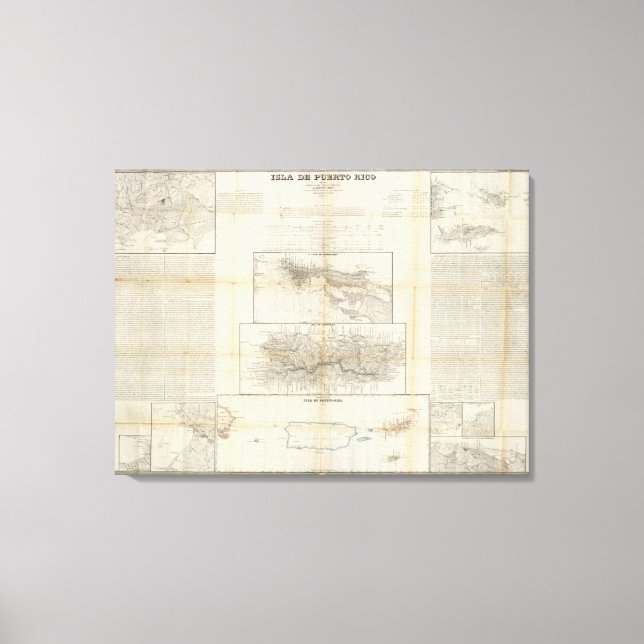 Impressão Em Tela Porto Rico (Frente)