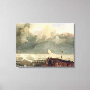 Impressão Em Tela Porto Ruysdael (óleo em canvas)