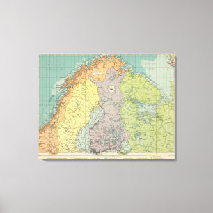 Impressão Em Tela Portos europeus do norte